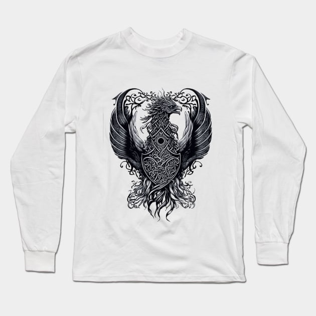 Mystical fantasy art. Long Sleeve T-Shirt by AndreKENO